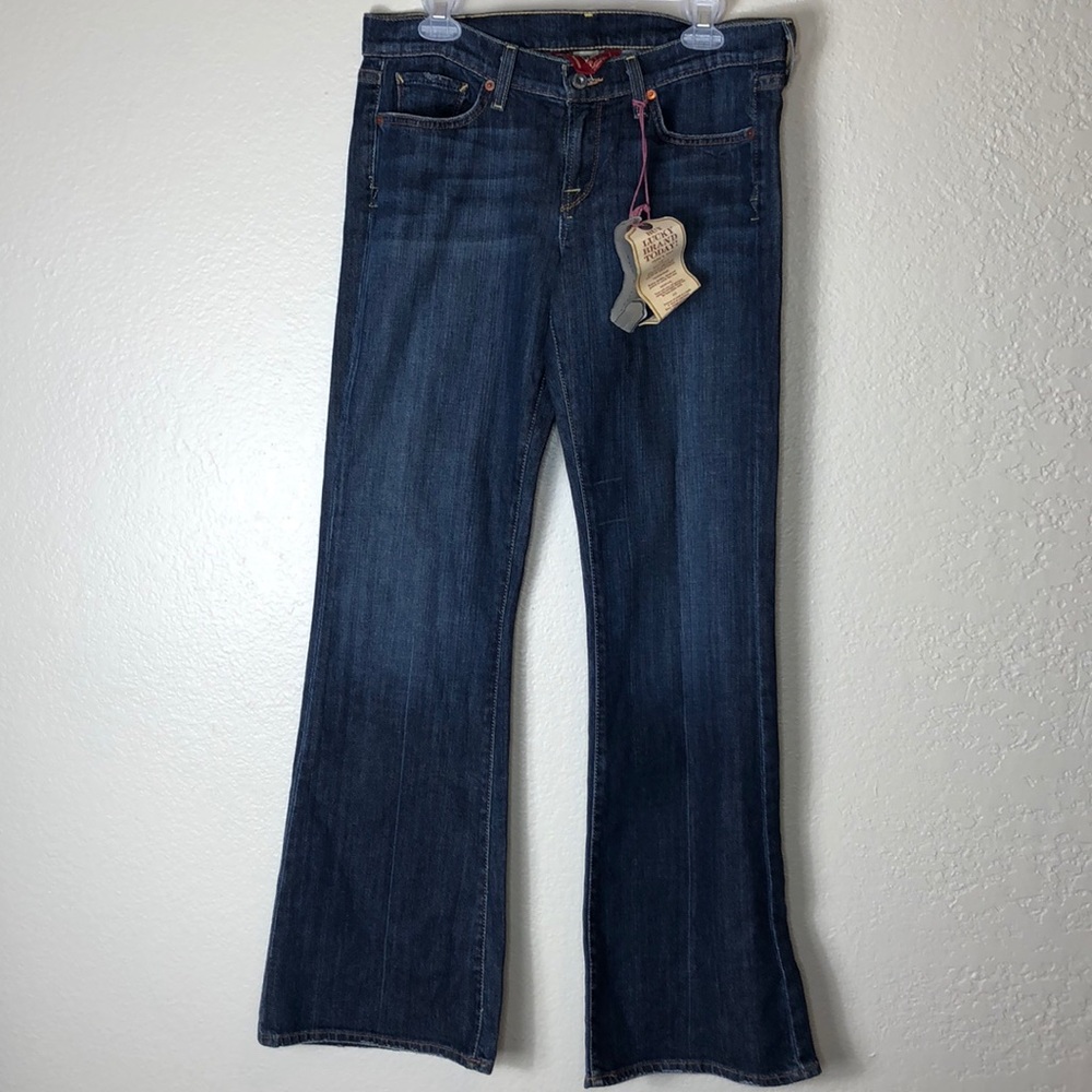 Lucky Brand jeans w/ 4 leaf clover pockets Sz: 12